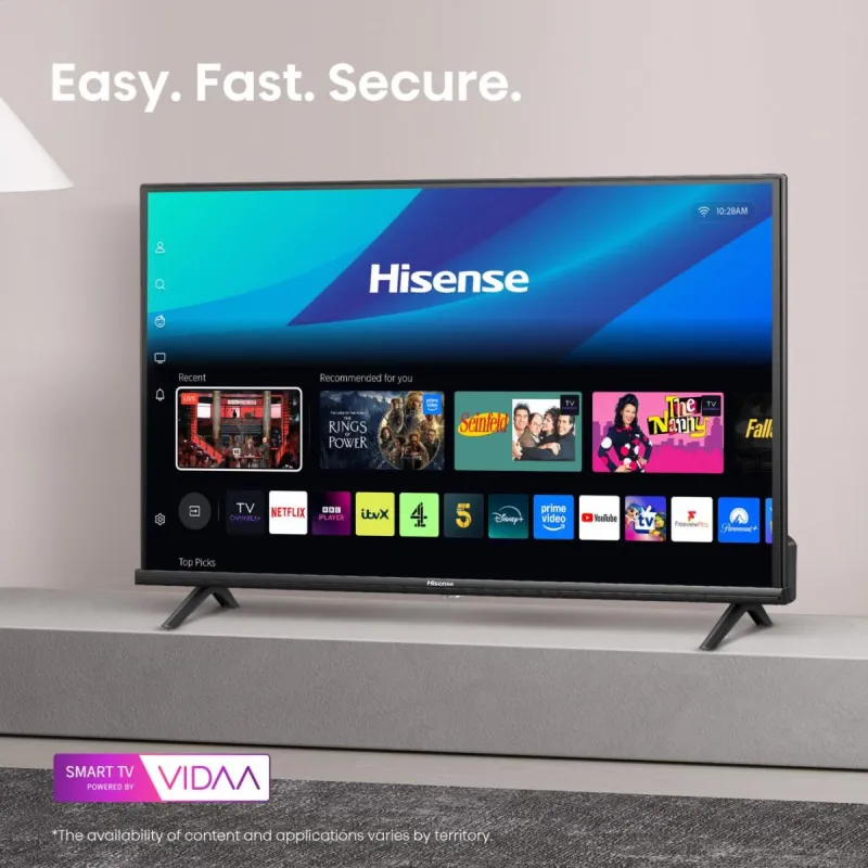 TV - LED - HISENSE - 80cm - HD - 60Hz - Smart TV - 32A4QT