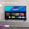 TV - LED - HISENSE - 80cm - HD - 60Hz - Smart TV - 32A4QT