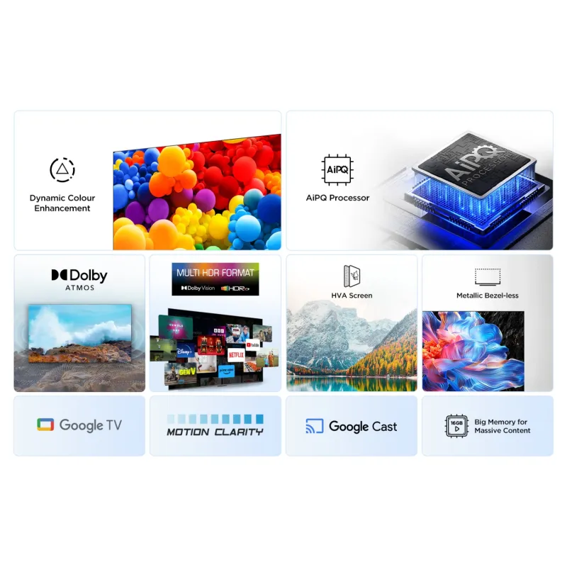 TV - LED - TCL - 139cm - 4K - 60Hz - Smart TV - 55V6C