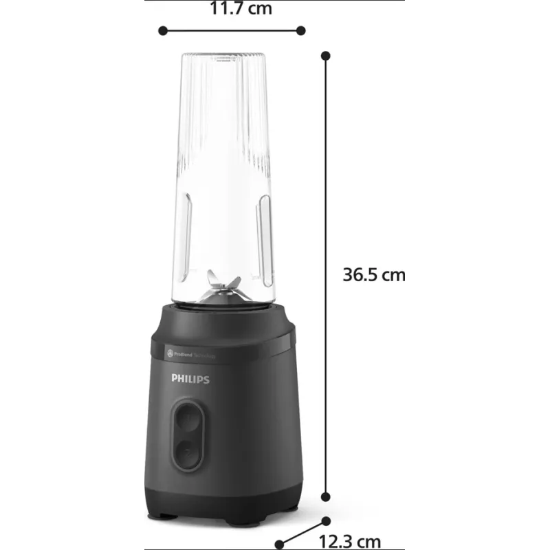 Blender portable Blend&Go 350W noir - PHILIPS - HR2670/00