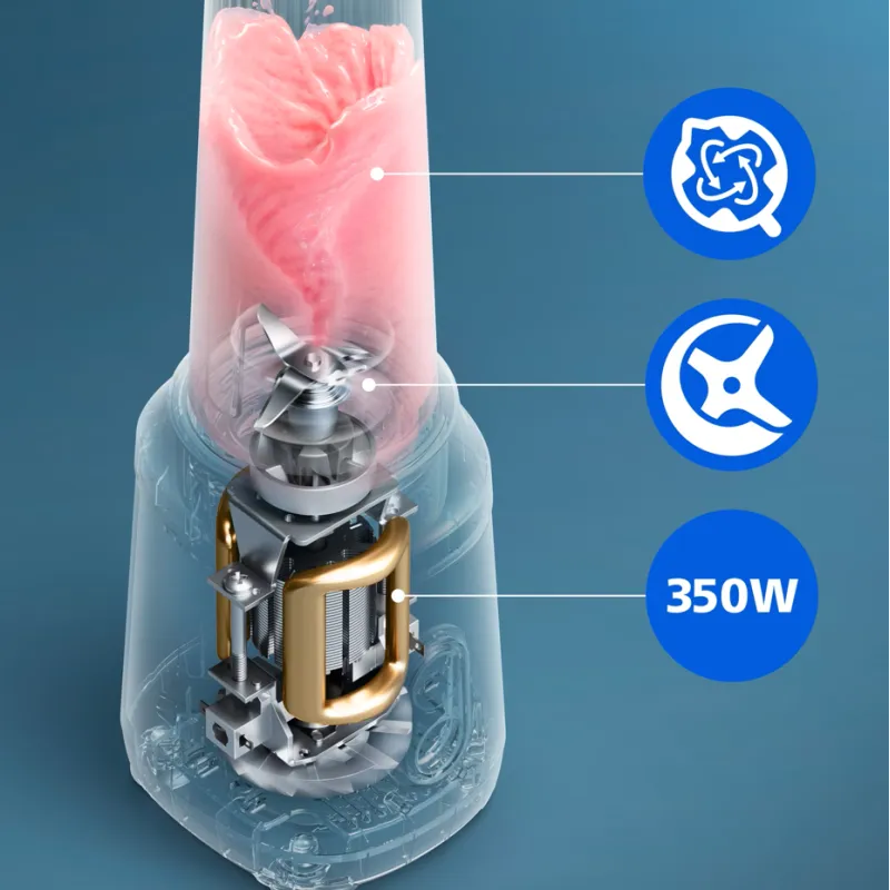 Blender portable Blend&Go 350W noir - PHILIPS - HR2670/00