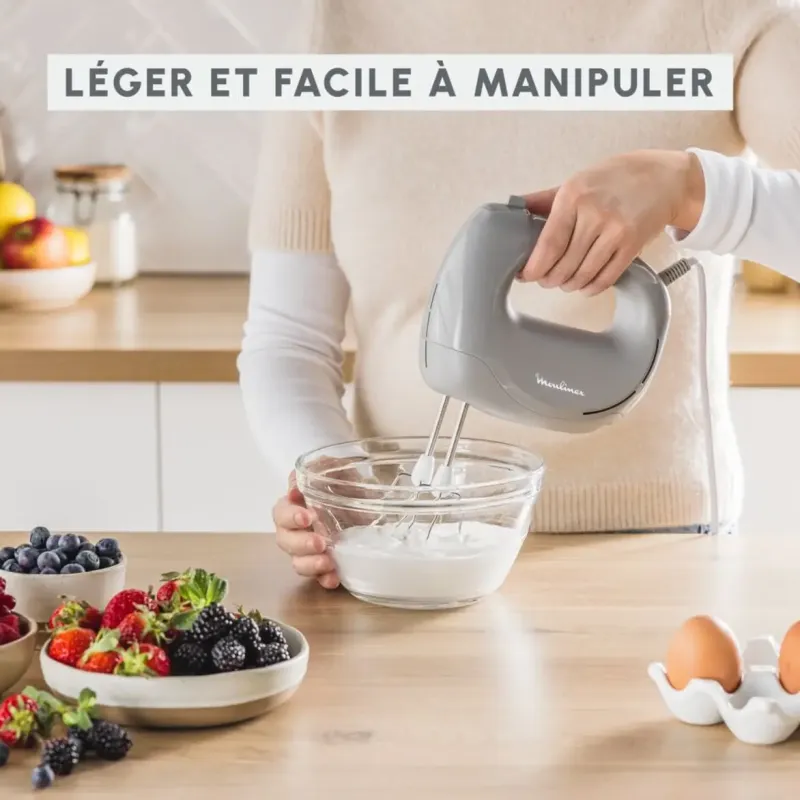 Batteur électrique Easy Max 300W - MOULINEX - HM262BF0