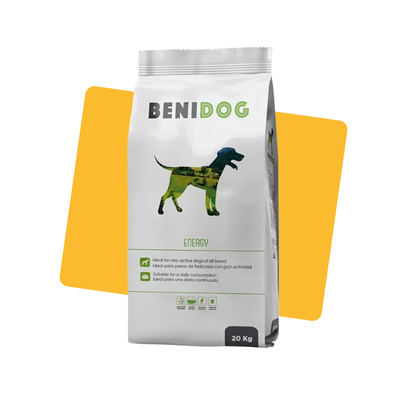 Croquettes pour chiens actifs au poulet 20kg - BENIDOG - PASC17020