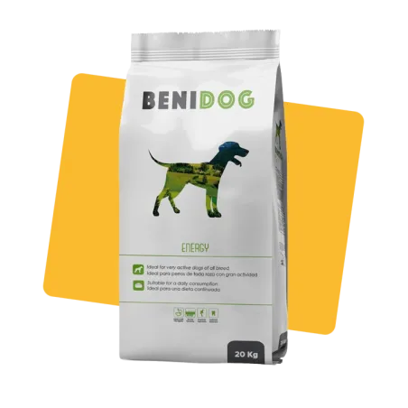 Croquettes pour chiens actifs au poulet 20kg - BENIDOG - PASC17020