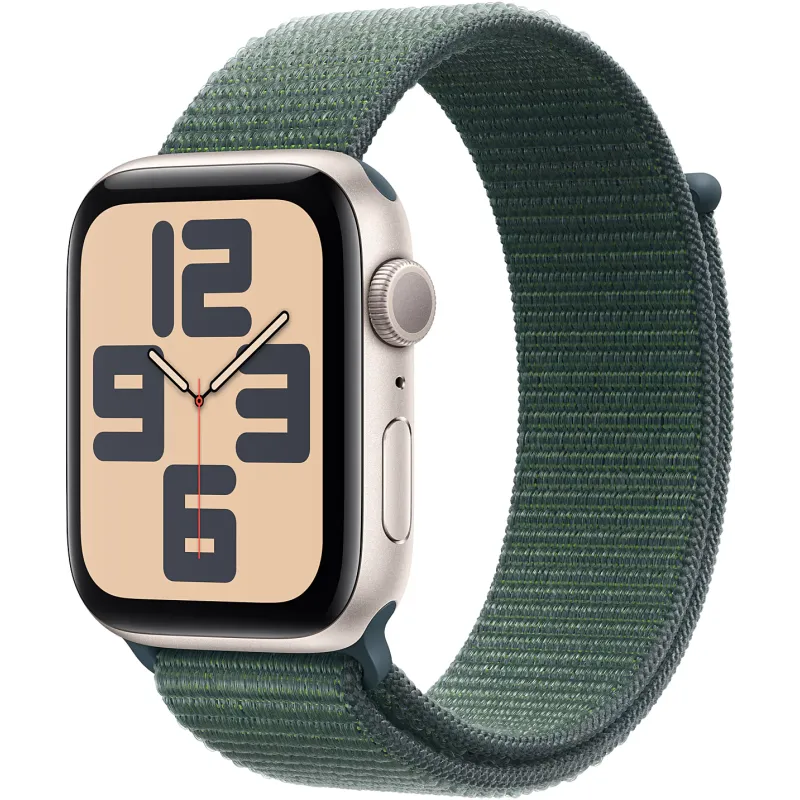Apple Watch SE GPS 44mm boîtier starlight - APPLE - MXEW3QF/A