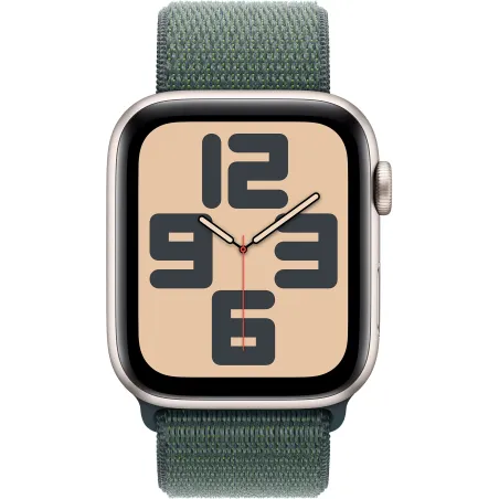 Apple Watch SE GPS 44mm boîtier starlight - APPLE - MXEW3QF/A