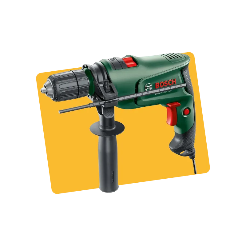 Perceuse à percussion BOSCH EASY IMPACT 600W avec coffret
