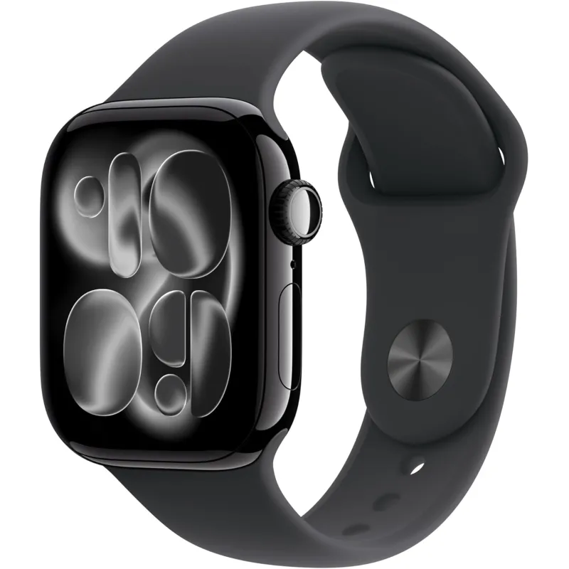 Apple Watch Series 11 GPS 42mm boîtier aluminium noir - APPLE - MEQT4ZR/A
