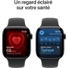 Apple Watch Series 11 GPS 42mm boîtier aluminium noir - APPLE - MEQT4ZR/A