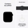 Apple Watch Series 11 GPS 42mm boîtier aluminium noir - APPLE - MEQT4ZR/A