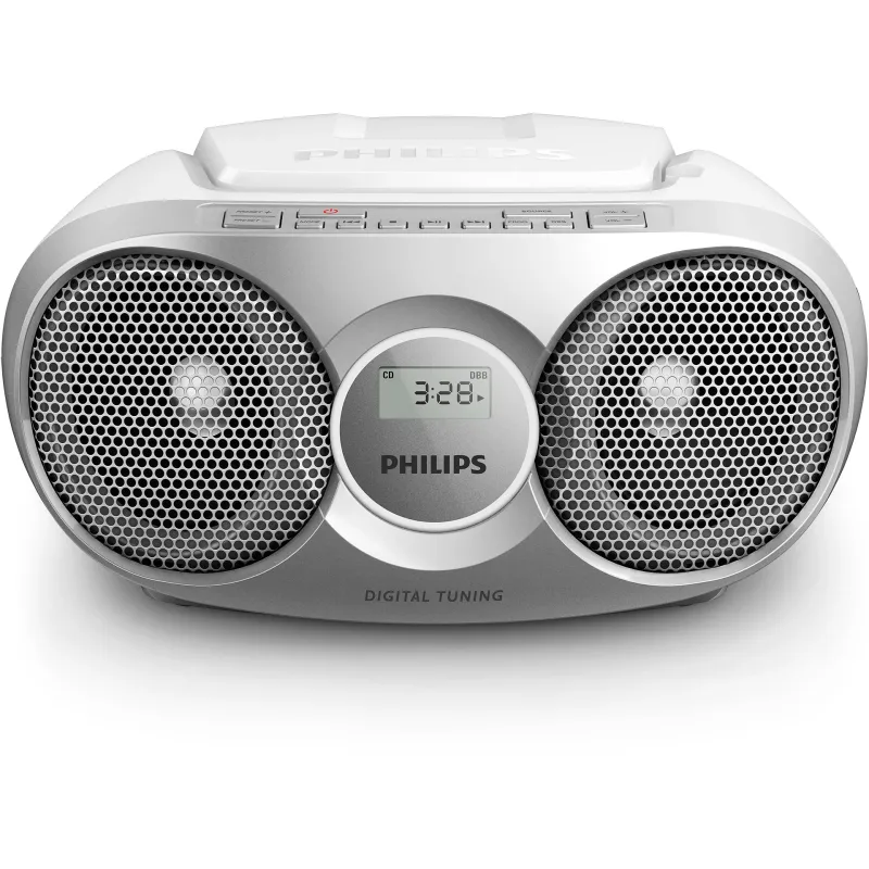 Radio CD tuner numérique blanc - PHILIPS AZ215S/12