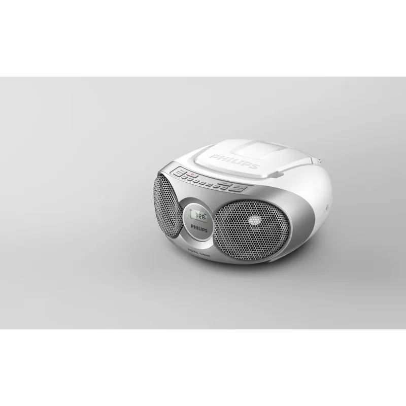 Radio CD tuner numérique blanc - PHILIPS AZ215S/12