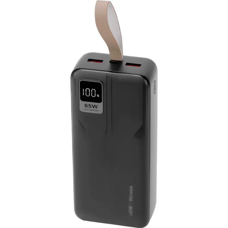 Powerbank 30000mh 65W noire - WESDAR - AR02049