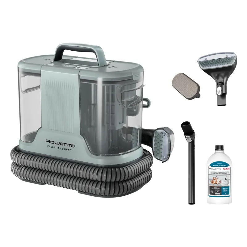 Aspirateur injecteur extracteur Clean It Compact 400W vert - ROWENTA - IN3020F0