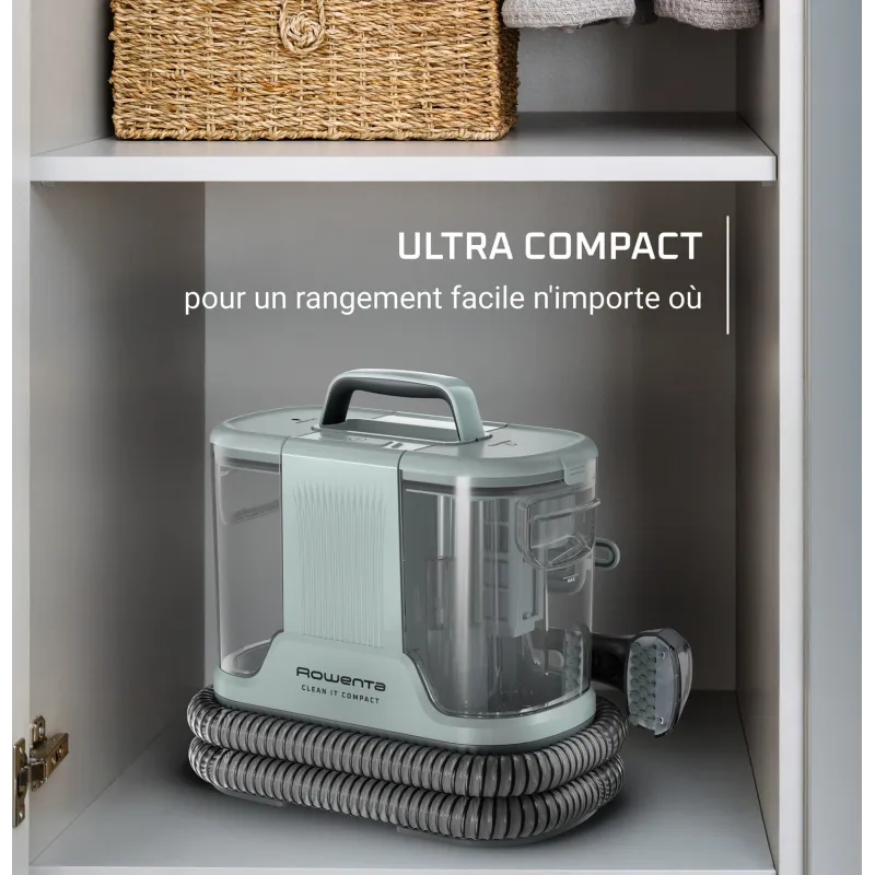 Aspirateur injecteur extracteur Clean It Compact 400W vert - ROWENTA - IN3020F0