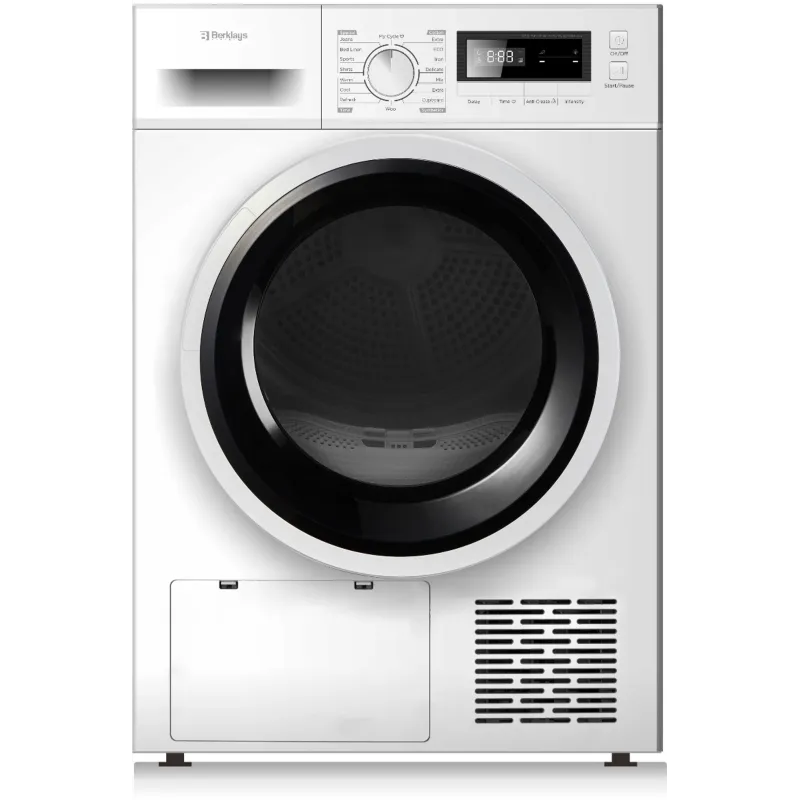 Sèche-linge pompe à chaleur 8kg - BERKLAYS - BDRY805HEP