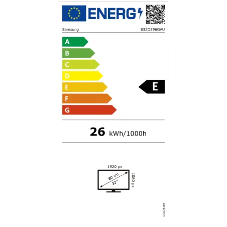 Écran PC incurvé Essential Monitor S3 FHD 32" noir - SAMSUNG - SAM_LS32D396GAUXEN