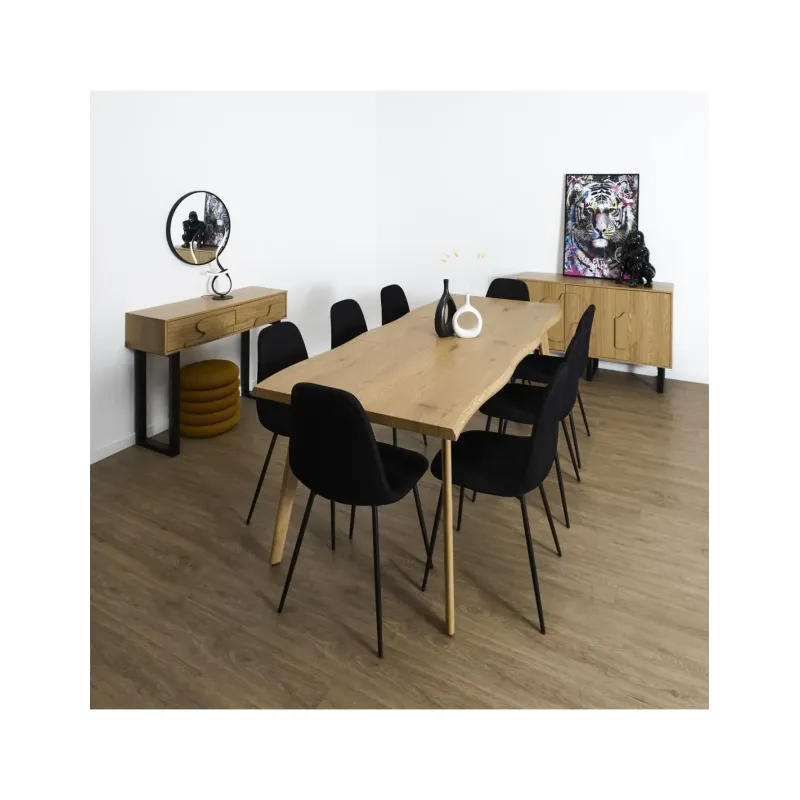 Table extensible 6 à 8 personnes Calypso - HOME DECO FACTORY - HD0503