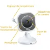Babyphone vidéo – Écran LCD 2,8" avec vision nocturne et berceuses - BEURER - BY110