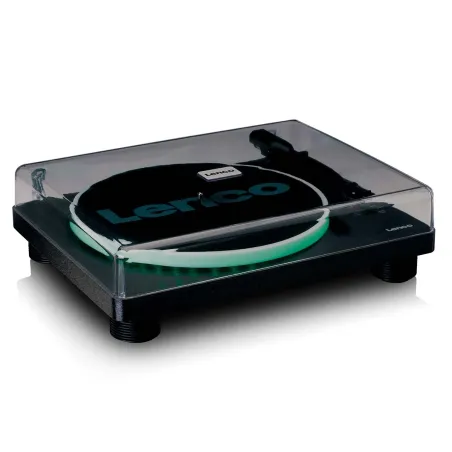 Platine vinyle avec haut-parleur et lumières - LENCO - LS50LEDBK