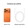 iPhone 17 Pro 256Go orange cosmique (ESIM) - APPLE - IPHONE17PRO256ORA