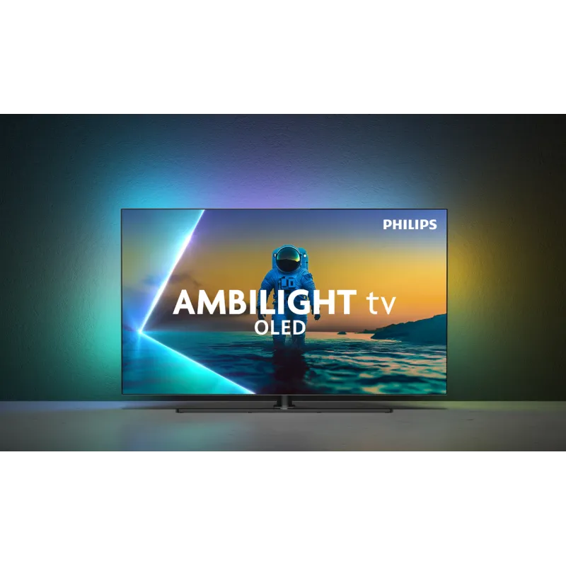 TV - OLED - PHILIPS - 139cm - 4K - 120Hz - Smart TV - Ambilight - 55OLED850/12
