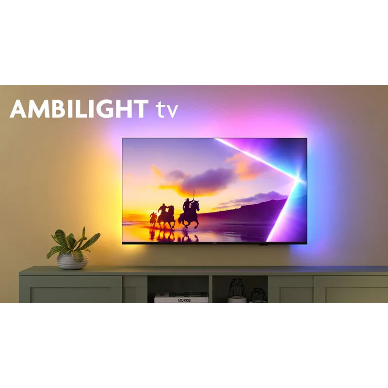 TV - QLED - PHILIPS - 164cm - 4K - 60Hz - Smart TV - Ambilight - 65PUS8550/12
