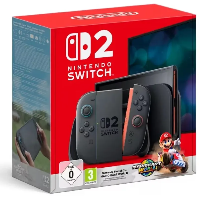 Pack console Switch 2 + Mario Kart World - NINTENDO - 72469000018