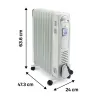Bain d’huile Prog 2 2000W Blanc - EQUATION