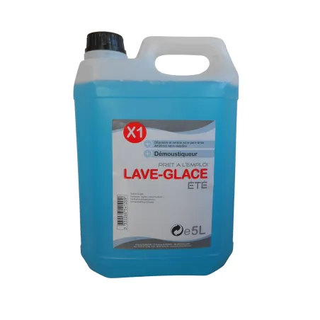 Lave-glace été sans parfum 5L Bleu - ACIA