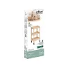 Desserte 3 niveaux Abana Beige naturel - 5FIVE