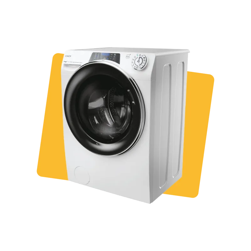 Lave-linge hublot RapidÓ PRO 14KG 1400trs/min blanc - CANDY - RP4146BWMBC1-S