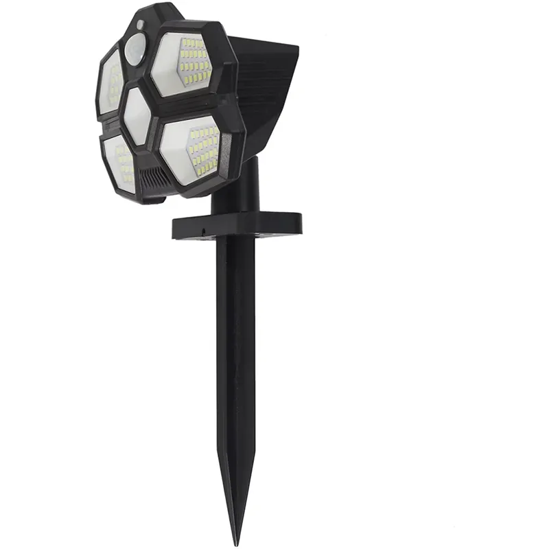 Projecteur extérieur solaire Mouvement 13cm Noir - JE CHERCHE UNE IDEE