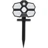 Projecteur extérieur solaire Mouvement 13cm Noir - JE CHERCHE UNE IDEE
