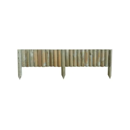 Bordure demi-rondin à planter 20/35 × 120 cm - CERLAND