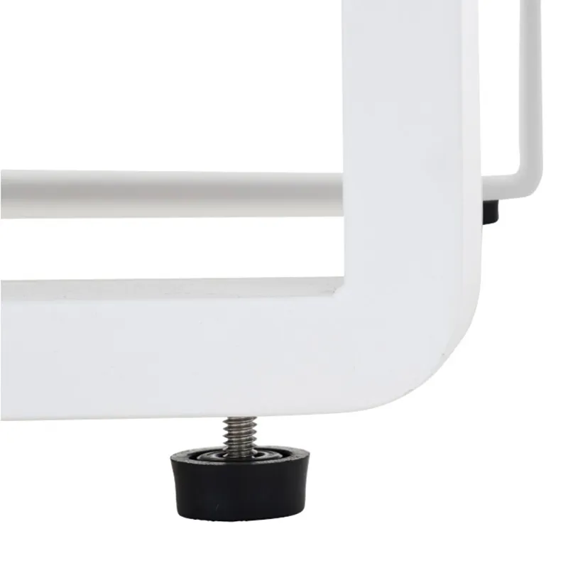 Table basse rectangulaire Persea 115 × 70 cm Blanc - NATERIAL