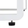 Table basse rectangulaire Persea 115 × 70 cm Blanc - NATERIAL