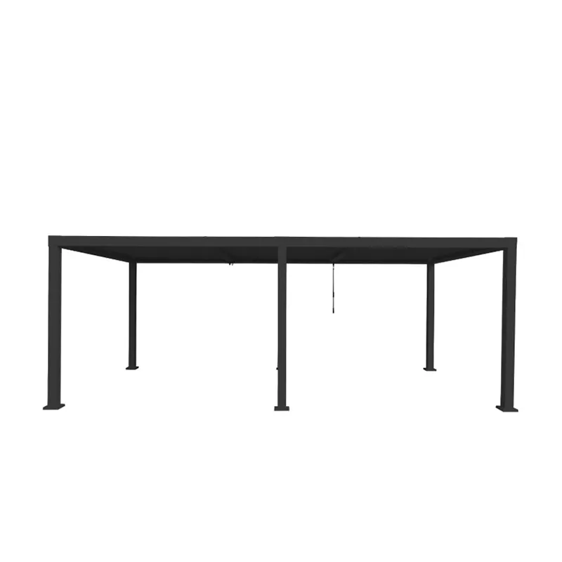 Pergola bioclimatique Clima 6,14x3,13 m Gris anthracite - NATERIAL