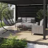 Pergola bioclimatique Clima 6,14x3,13 m Gris anthracite - NATERIAL