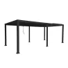 Pergola bioclimatique Clima 6,14x3,13 m Gris anthracite - NATERIAL