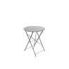 Set table et chaises de jardin pliantes Camargue Anthracite - HESPERIDE