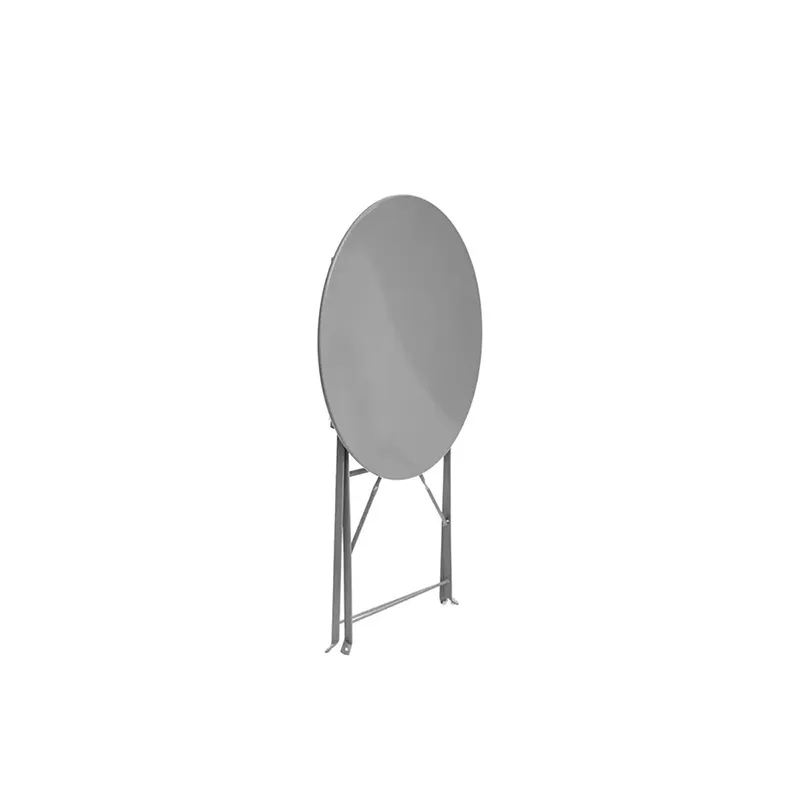 Set table et chaises de jardin pliantes Camargue Anthracite - HESPERIDE