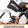 Scie à onglet radiale 255mm 2000 W R255SMS-DB+ - EVOLUTION POWER TOOLS