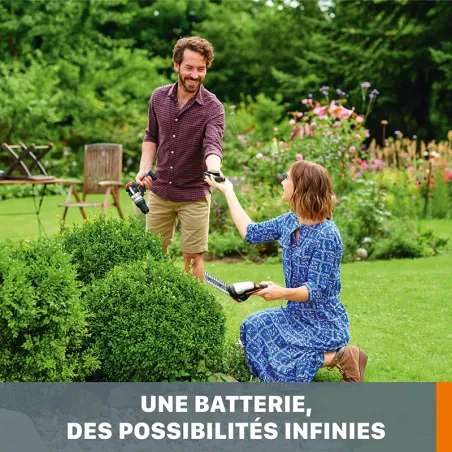 Pack Batterie 20V 2Ah + Chargeur - WORX