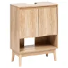 Meuble sous-lavabo Abana 2 portes Beige - 5FIVE