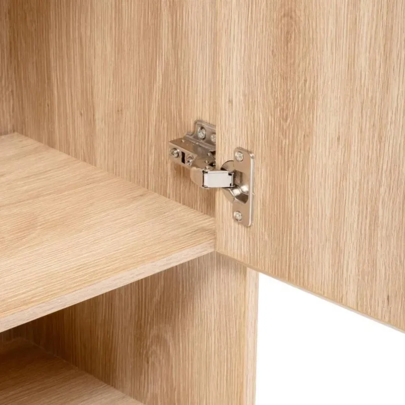Meuble sous-lavabo Abana 2 portes Beige - 5FIVE