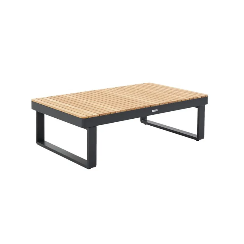 Table basse Persea 115×70 Gris - NATERIAL