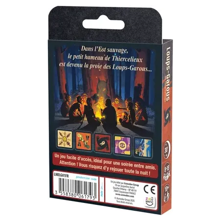 Loups-garous de Thiercelieux classique version Eco - ASMODEE - Dès 10 ans