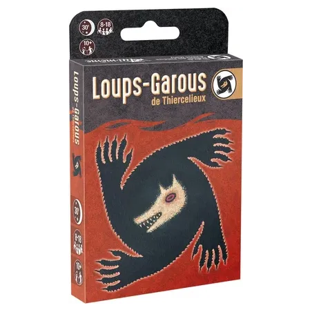 Loups-garous de Thiercelieux classique version Eco - ASMODEE - Dès 10 ans