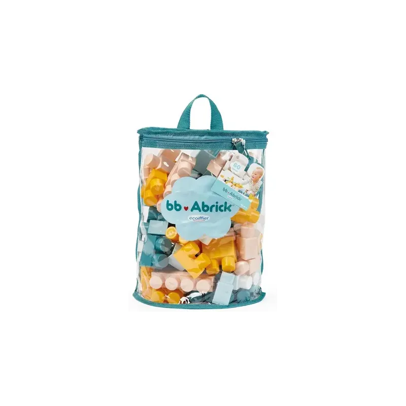 Sac demi-lune 60 pièces ECOIFFIER - Dès 1 an